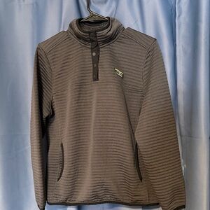 LL Bean Women's Airlight Knit Pullover Petite Large